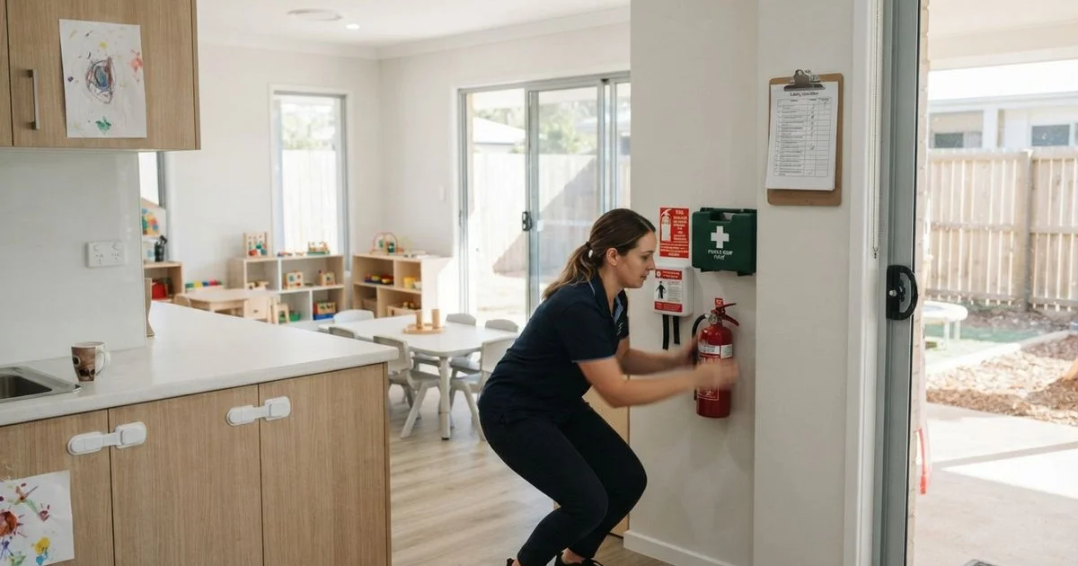 Health and safety standards to check in a childcare centre