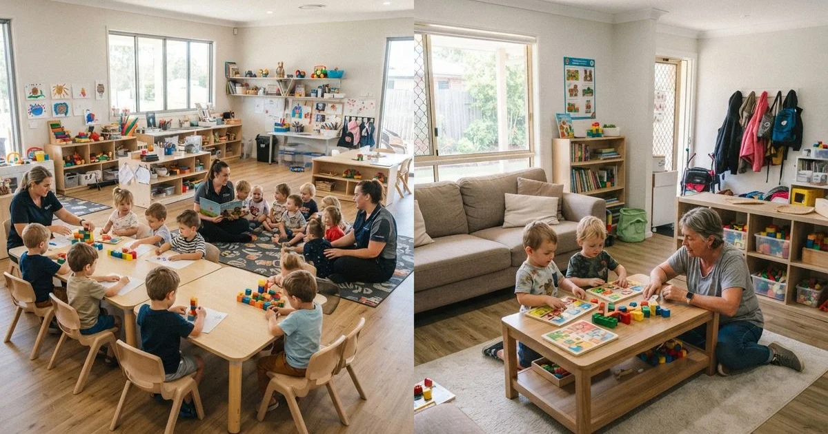 Long day care vs family day care: which fits your family
